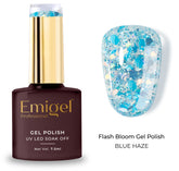Special gel Polish-Flash Bloom Gel Polish-009- Blue Haze